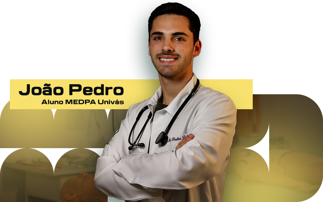 João Pedro, aluno de Medicina